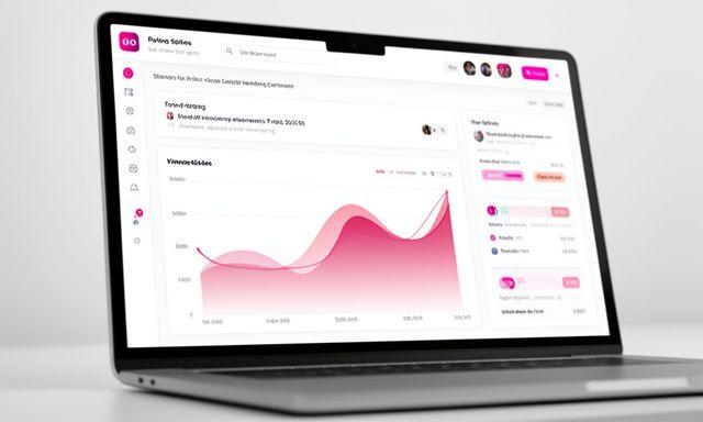 Streaming partner growth dashboard showing viewer spikes from curated trending placements